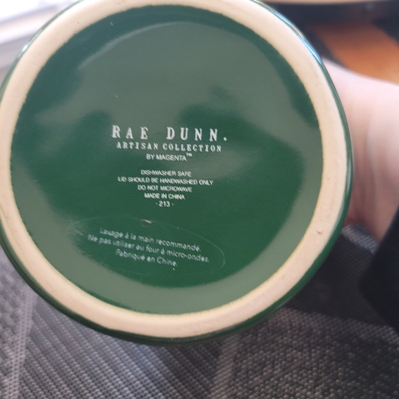 Rae Dunn canister with topper - Picture 3 of 3